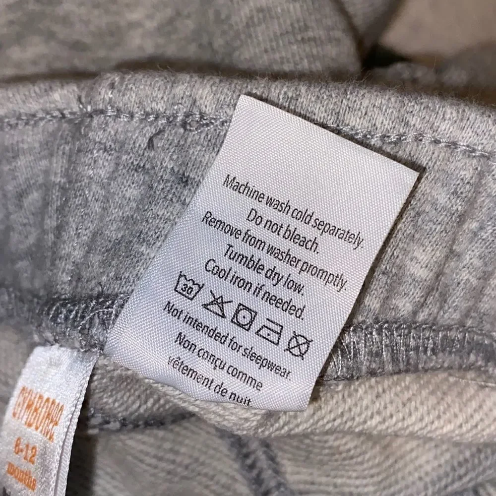 Gymboree Carters 4 Pants Lot Gray Green Blue Baby Boy 6-12 Months NWT EUC